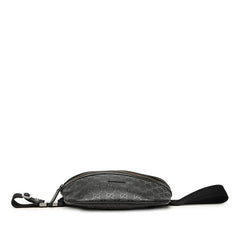 グッチ GGインプリメ ウエストバッグ ボディバッグ 233269 ブラック PVC メンズ GUCCI 中古