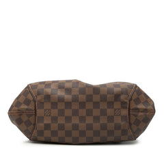 ルイ ヴィトン ダミエ システィナPM ハンドバッグ N41542 ブラウン PVC レザー レディース LOUIS VUITTON 【中古】