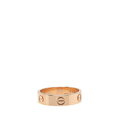 カルティエ ラブリング リング 指輪 #61 K18PG ピンクゴールド メンズ CARTIER 【中古】