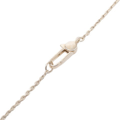 グッチ クロス チェーン ペンダント ネックレス SV925 シルバー メンズ GUCCI 【中古】