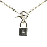 エルメス アミュレット ケリー カデナ ネックレス SV925 シルバー レディース HERMES 【中古】