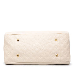 ルイ ヴィトン モノグラムアンプラント アーツィーMM ワンショルダー M93449 ネージュ ホワイト レザー レディース LOUIS VUITTON 中古