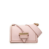 ロエベ バルセロナ チェーン ショルダーバッグ クロスボディバッグ ピンク レザー レディース LOEWE 【中古】