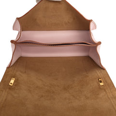 ロエベ バルセロナ チェーン ショルダーバッグ クロスボディバッグ ピンク レザー レディース LOEWE 【中古】
