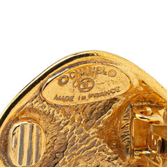 シャネル ヴィンテージ マトラッセ イヤリング ゴールド メッキ レディース CHANEL 【中古】