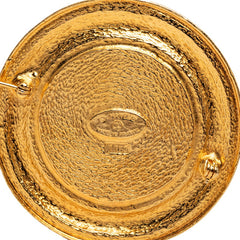 シャネル 31 RUE CAMBON カンボン ヴィンテージ ブローチ ゴールド メッキ レディース CHANEL 【中古】