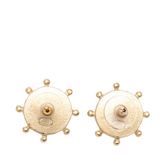 シャネル ココマーク ピアス 05A ゴールド メッキ ラインストーン レディース CHANEL 【中古】