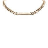 シャネル ロゴ ココマーク チェーン ネックレス ゴールド メッキ メンズ CHANEL 【中古】
