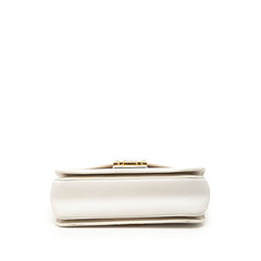 ミュウミュウ マドラス ハンドバッグ 2WAY 斜め掛け ショルダーバッグ ホワイト レザー レディース MIUMIU 【中古】