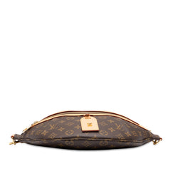 ルイ ヴィトン モノグラム ハイ ライズ ボディバッグ ウエストバッグ M46784 ブラウン PVC レザー レディース LOUIS VUITTON 中古