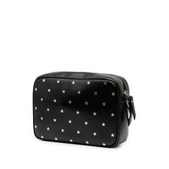 サンローラン ルー カメラバッグ スター 斜め掛け ショルダーバッグ 574494 ブラック レザー レディース SAINT LAURENT 【中古】