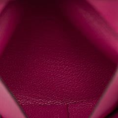 エルメス バスティア コインケース 小銭入れ ローズ パープル シェーブル レディース HERMES 【中古】