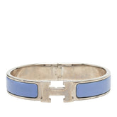 エルメス クリックH PM バングル シルバー パープル メタル レディース HERMES 【中古】