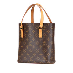 ルイ ヴィトン モノグラム ヴァヴァンPM ハンドバッグ トートバッグ M51172 ブラウン PVC レザー レディース LOUIS VUITTON 【中古】
