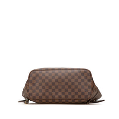 ルイ ヴィトン ダミエ ネヴァーフルMM トートバッグ ショルダーバッグ N41358 ブラウン PVC レザー レディース LOUIS VUITTON 【中古】