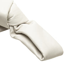 ボッテガヴェネタ ミニ ザ ツイスト ハンドバッグ ホワイト レザー レディース BOTTEGAVENETA 【中古】