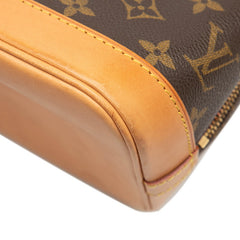 ルイ ヴィトン モノグラム アルマPM ハンドバッグ M51130 ブラウン PVC レザー レディース LOUIS VUITTON 【中古】
