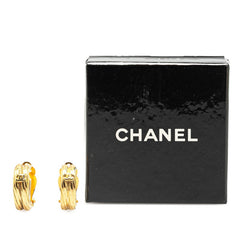 シャネル ヴィンテージ イヤリング ゴールド メッキ レディース CHANEL 【中古】