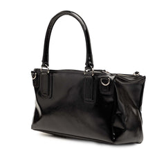 ジバンシー パンドラ ハンドバッグ ショルダーバッグ 2WAY ブラック パテントレザー レディース Givenchy 【中古】