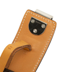 エルメス ベルト サイズ:85 ブラウン系 シルバー金具 レザー レディース HERMES 【中古】