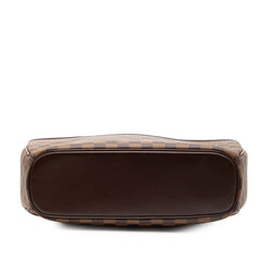 ルイ ヴィトン ダミエ サリア オリゾンタル ハンドバッグ N51282 ブラウン PVC レザー レディース LOUIS VUITTON 【中古】