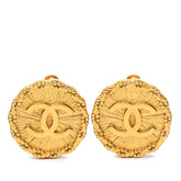 シャネル ヴィンテージ ココマーク イヤリング ゴールド メッキ レディース CHANEL 【中古】