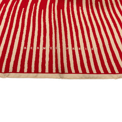 エルメス カレ90 La Maison Soleil ソレイユ ラ メゾン スカーフ レッド ベージュ シルク レディース HERMES 【中古】