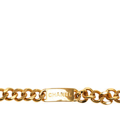 シャネル ココマーク 31 RUE CAMBON PARIS チェーンベルト ゴールド メッキ レディース CHANEL 中古