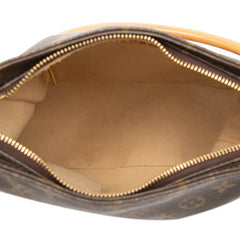 ルイ ヴィトン モノグラム ルーピングMM ワンショルダーバッグ M51146 ブラウン PVC レザー レディース LOUIS VUITTON 【中古】