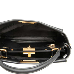 フェンディ ピーカブー セレリア ミディアム ハンドバッグ ショルダーバッグ 2WAY 8BN290 ブラック レザー レディース FENDI 【中古】