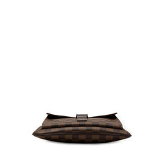 ルイ ヴィトン ダミエ ポシェット メルヴィール ショルダーバッグ N51127 ブラウン PVC レザー レディース LOUIS VUITTON 【中古】