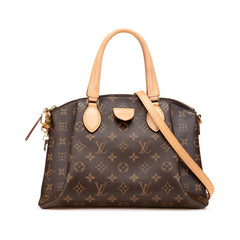 ルイ ヴィトン モノグラム リヴォリPM ハンドバッグ ショルダーバッグ 2WAY M44543 ブラウン PVC レザー レディース LOUIS VUITTON 【中古】