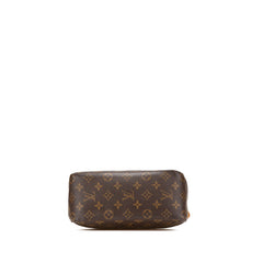ルイ ヴィトン モノグラム ルーピングMM ショルダーバッグ ハンドバッグ M51146 ブラウン PVC レザー レディース LOUIS VUITTON 【中古】