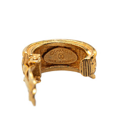 シャネル ヴィンテージ イヤリング ゴールド メッキ レディース CHANEL 【中古】