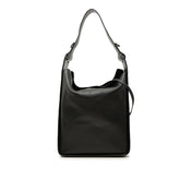 バレンシアガ ノースサウス トートバッグ ショルダーバッグ 2WAY 655451 ブラック レザー レディース BALENCIAGA 【中古】