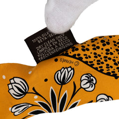 エルメス ツイリー LES LEOPARDS レオパード スカーフ オレンジ ブラック ホワイト シルク レディース HERMES 【中古】