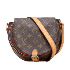 ルイ ヴィトン モノグラム タンブラン ショルダーバッグ M51179 ブラウン PVC レザー レディース LOUIS VUITTON 【中古】