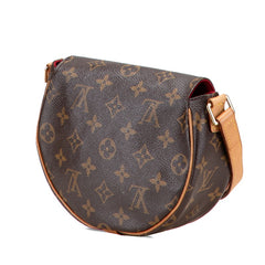 ルイ ヴィトン モノグラム タンブラン ショルダーバッグ M51179 ブラウン PVC レザー レディース LOUIS VUITTON 【中古】