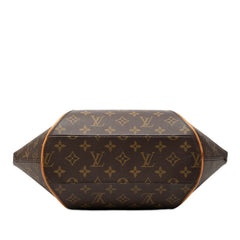 ルイ ヴィトン モノグラム エリプスMM ハンドバッグ M51126 ブラウン PVC レザー レディース LOUIS VUITTON 【中古】