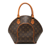 ルイ ヴィトン モノグラム エリプスPM ハンドバッグ M51127 ブラウン PVC レザー レディース LOUIS VUITTON 【中古】