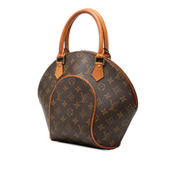 ルイ ヴィトン モノグラム エリプスPM ハンドバッグ M51127 ブラウン PVC レザー レディース LOUIS VUITTON 【中古】
