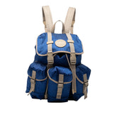 グッチ GGナイロン オフ ザ グリッド リュック バックパック 626160 ブルー ベージュ ナイロン レザー レディース GUCCI 【中古】