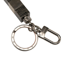 ルイ ヴィトン ポルト クレ キューブ キーホルダー チャーム M67142 シルバー メタル メンズ LOUIS VUITTON 【中古】