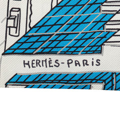 エルメス ツイリー PANTIN CITY パンタン シティ スカーフ マルチカラー シルク レディース HERMES 【中古】