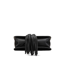 グッチ タッセル 斜め掛け ショルダーバッグ 370826 ブラック レザー レディース GUCCI 【中古】