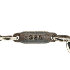 ティファニー シグネチャー ネックレス SV925 シルバー レディース TIFFANY&Co. 【中古】