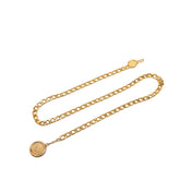 シャネル ココマーク 31 RUE CAMBON PARIS チェーンベルト ゴールド メッキ レディース CHANEL 【中古】