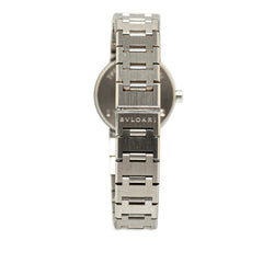 ブルガリ ブルガリブルガリ 腕時計 BB23SS クオーツ ブラック文字盤 ステンレススチール レディース BVLGARI 【中古】