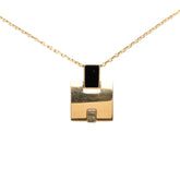 エルメス アイリーン ペンダント ネックレス ゴールド メッキ レディース HERMES 【中古】