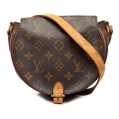 ルイ ヴィトン モノグラム タンブラン 斜め掛け ショルダーバック M51179 ブラウン PVC レザー レディース LOUIS VUITTON 【中古】